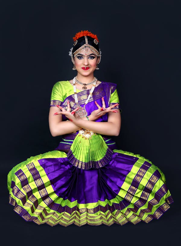 One of the oldest classical dances, performed with Mridangam, Violin, Nadaswaram, Veena, and Flute.