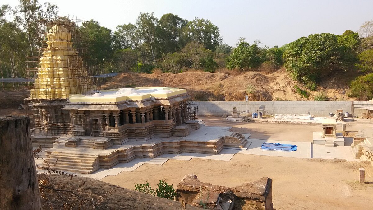 A mysterious town where sand dunes have covered ancient temples, with a fascinating history.