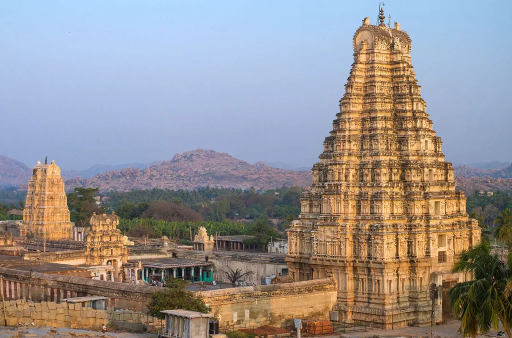 A Vijayanagara-era temple complex.