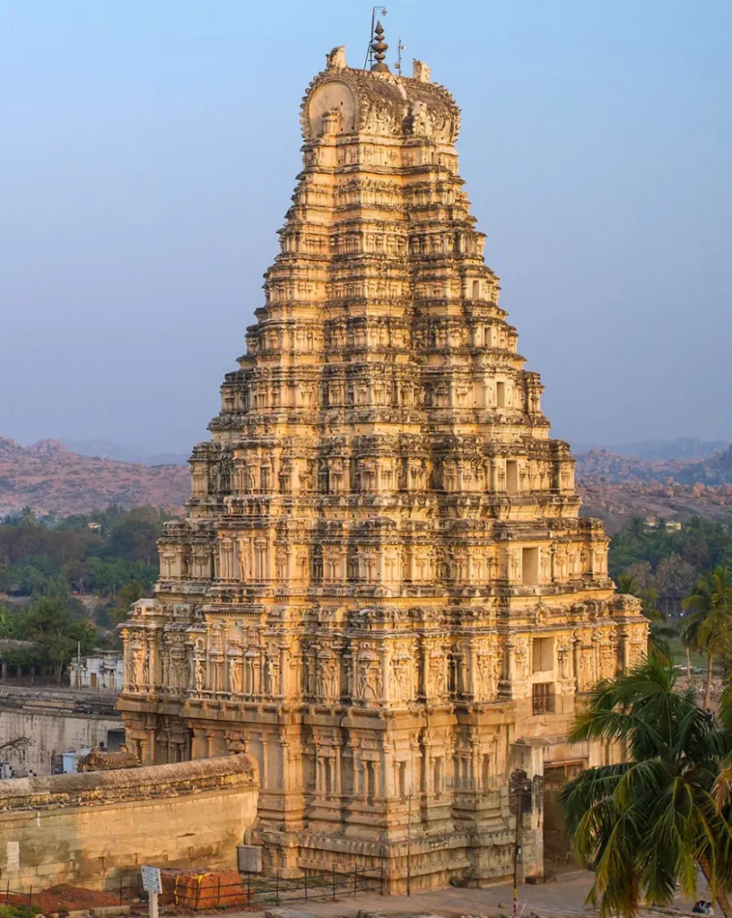Virupaksha Temple Hampi - sacred and historic site in Indian temple architecture