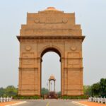 A war memorial dedicated to Indian soldiers of World War I.