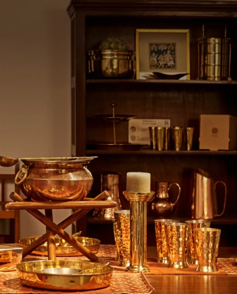 Brassware and metal crafts from Uttar Pradesh