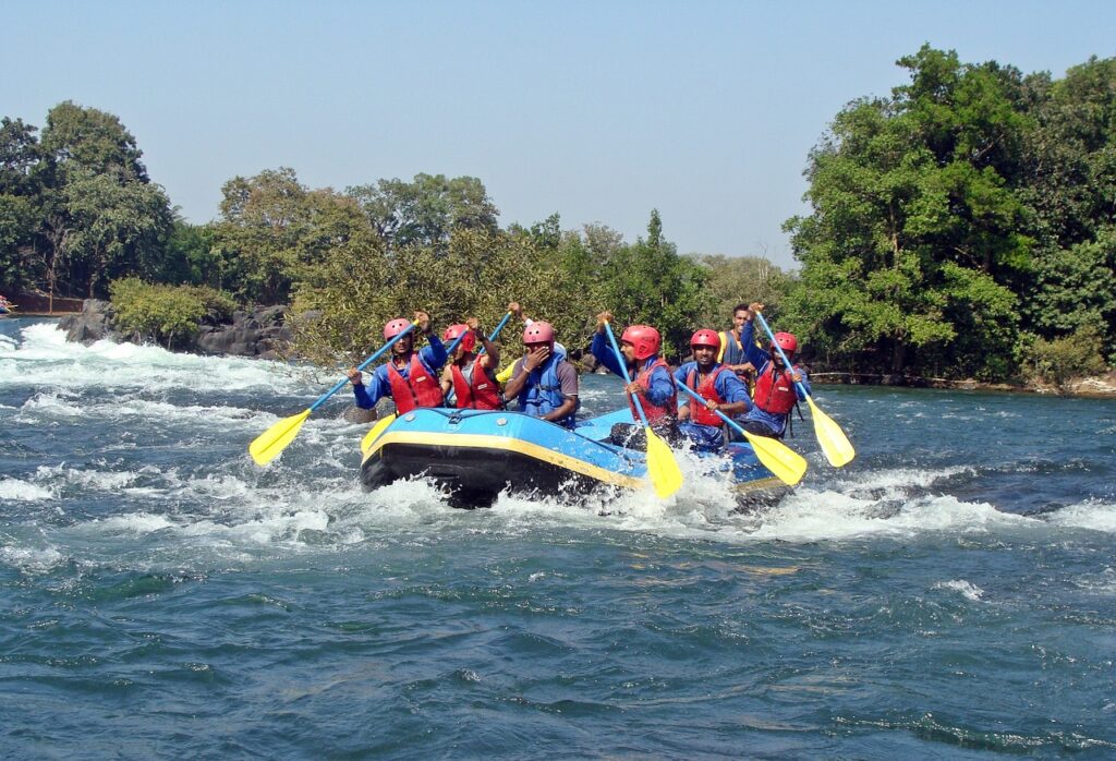 A hidden adventure hub in the Western Ghats, Dandeli is famous for white-water rafting, wildlife sanctuary, and lush forests.