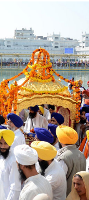 Birth anniversaries of Sikh Gurus, celebrated with prayers and processions in Punjab.