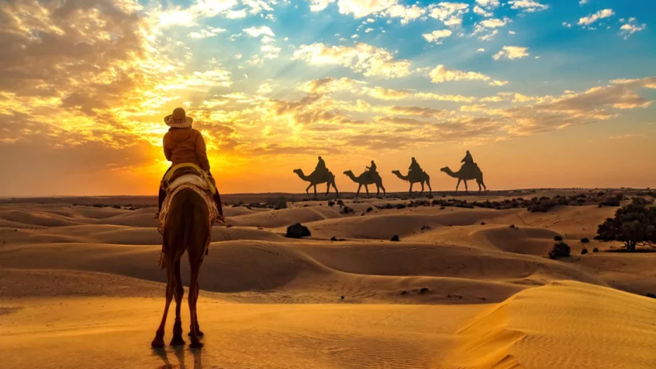 Golden Fort Jaisalmer , Rajasthan- Sandstone fortress in Thar Desert