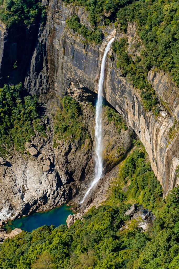 A stunning canyon offering sweeping views of valleys and clouds.