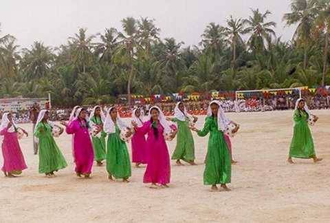 Bandiya song performance in Lakshadweep during a local celebration
