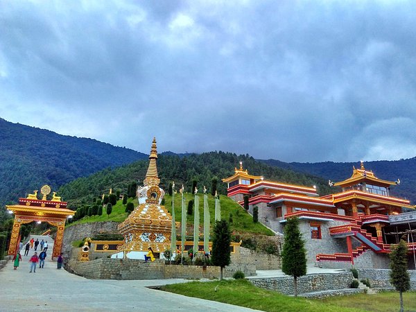 Dirang in Arunachal Pradesh is a peaceful valley with hot springs and monasteries.