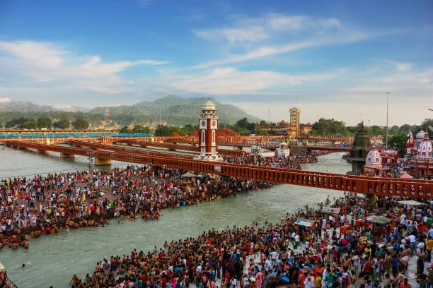 Take a short trip from Rishikesh to Haridwar, another sacred gem on the Ganges.