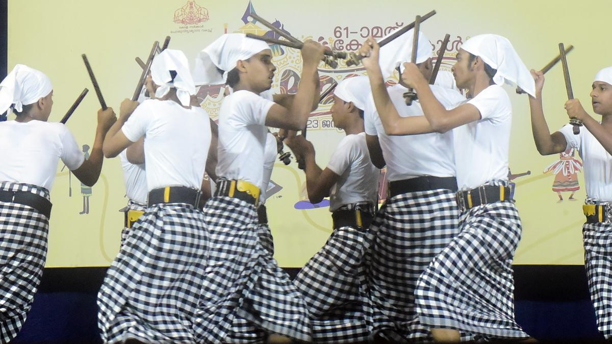 Traditional Kolkali dance being performed in Lakshadweep showcasing folk heritage