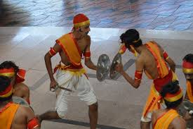 : Parichakali dance in Lakshadweep during a festive occasion