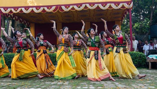 Colorful Poila Boishakh celebrations with cultural processions