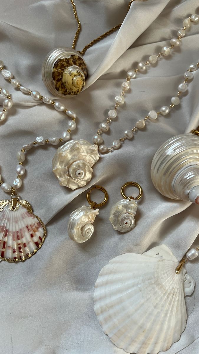 Beautiful accessories made from locally sourced seashells.