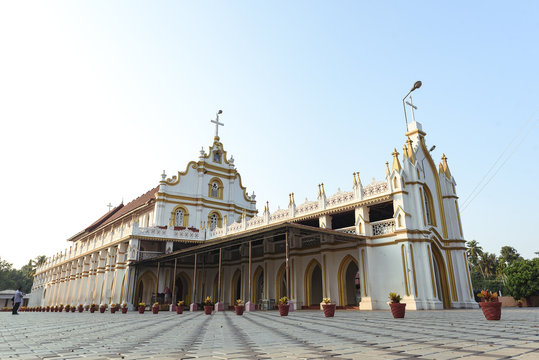 St. George’s Church, a historic place to visit in Kochi with Portuguese influences.
