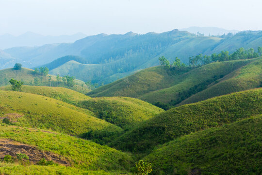 Paragliding over Vagamon hills – adventure places to visit near Munnar