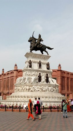 Maharaja Ranjit Singh Statue in Amritsar, Punjab