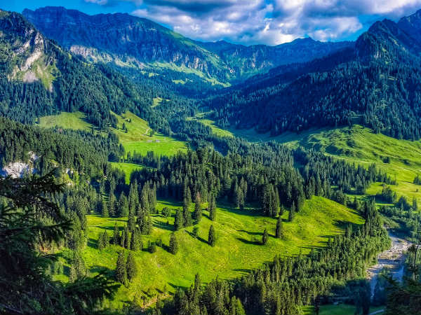 Expansive grasslands in Bangus Valley, Jammu and Kashmir