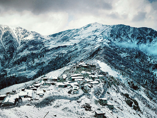 Scenic hillscapes of Bhaderwah in Jammu and Kashmir