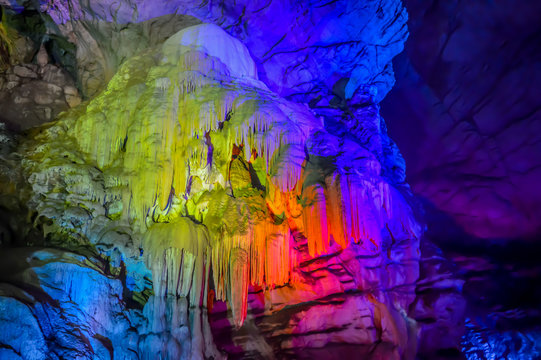 Borra Caves, ancient limestone caves with stunning stalactites and stalagmites.