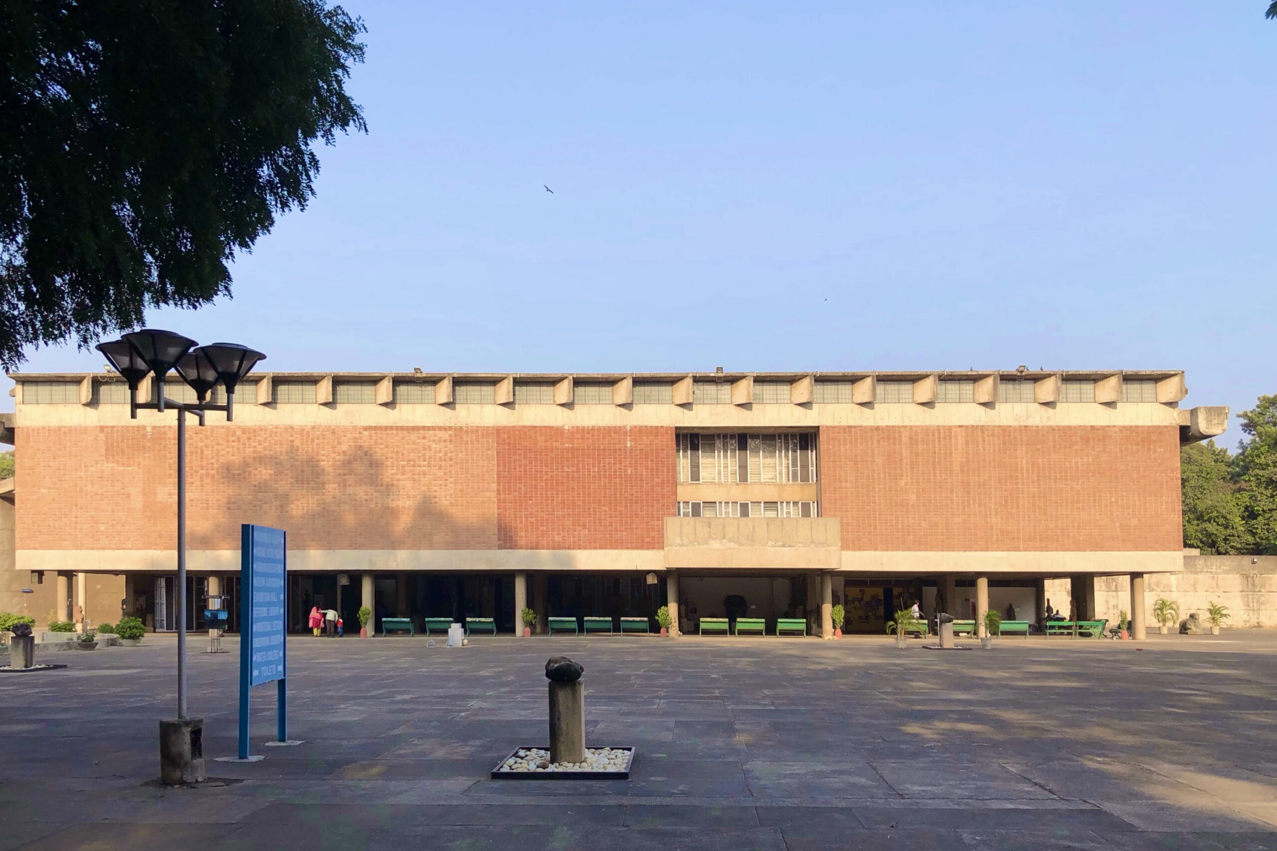 Chandigarh Museum displaying sculptures and historical artifacts