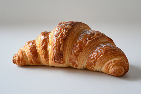Freshly baked croissants at a French-style bakery in Puducherry.
