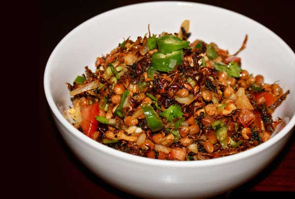 Fermented leafy greens and radish, staple flavors of Sikkim.