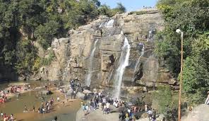 Hundru Falls in Jharkhand offers a picturesque view of cascading waters.