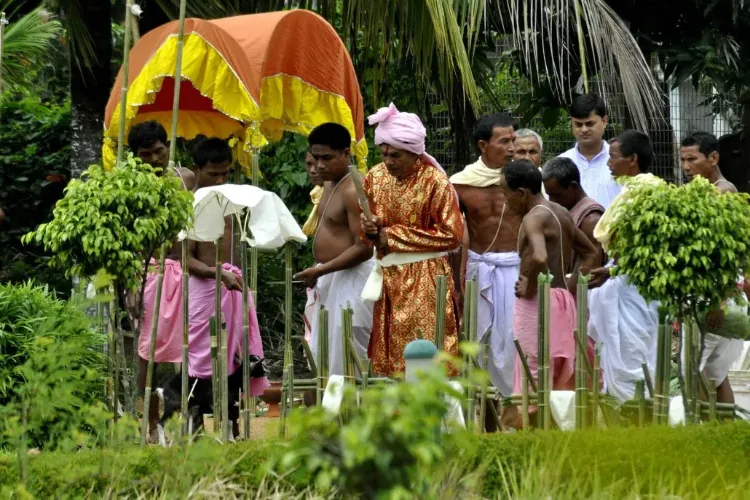 Tripura's unique Ker Puja involves community-wide rituals for prosperity.