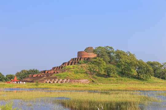 Unique in places to visit in Bihar as the world's tallest Buddhist stupa.