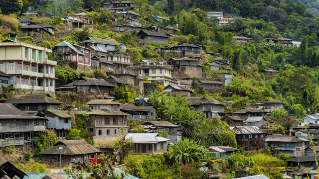 Khonoma's terraced farms showcase sustainable places to visit in Nagaland as Asia's first green village
