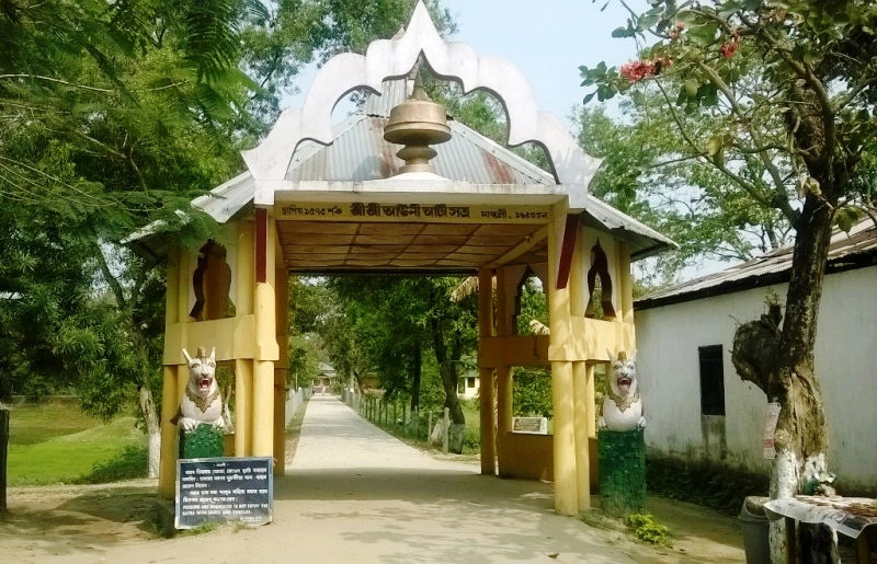 Majuli’s traditional mask-making workshop