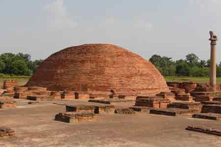 Diverse among places to visit in Bihar with forts and hot springs.