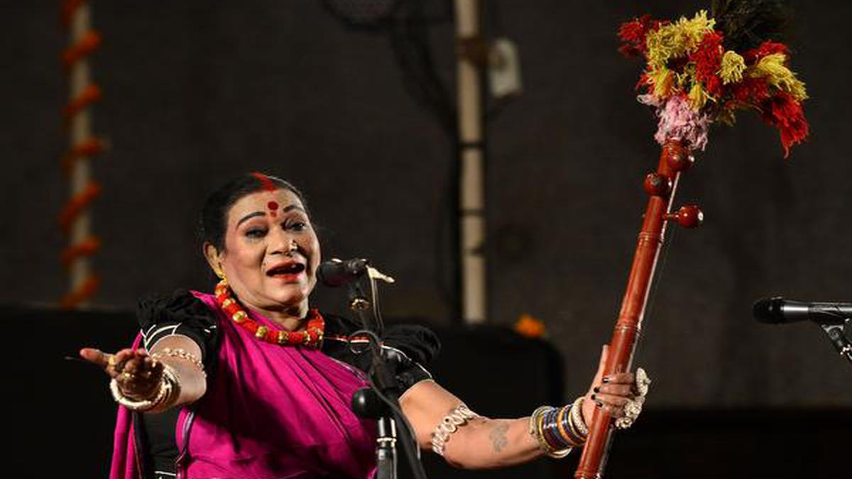 Pandavani is a traditional folk music form of Chhattisgarh narrating Mahabharata tales.