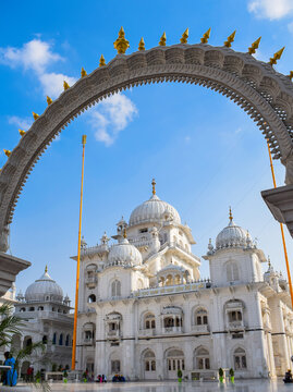 Golden dome of Patna Sahib Gurudwara in Bihar