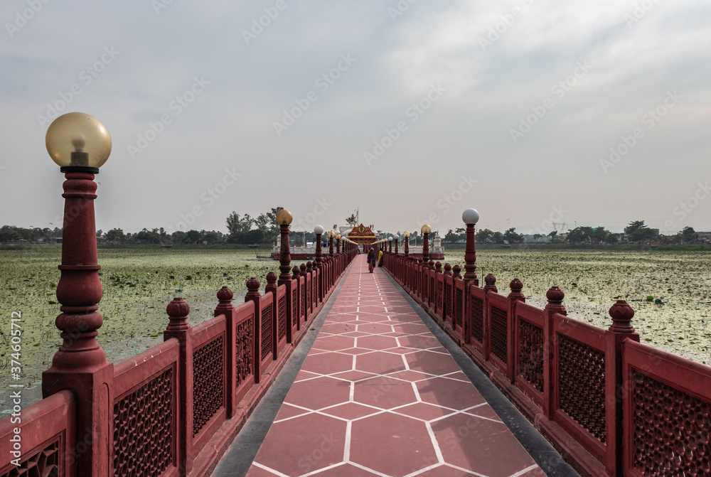 Sacred among places to visit in Bihar where Lord Mahavira attained Nirvana.