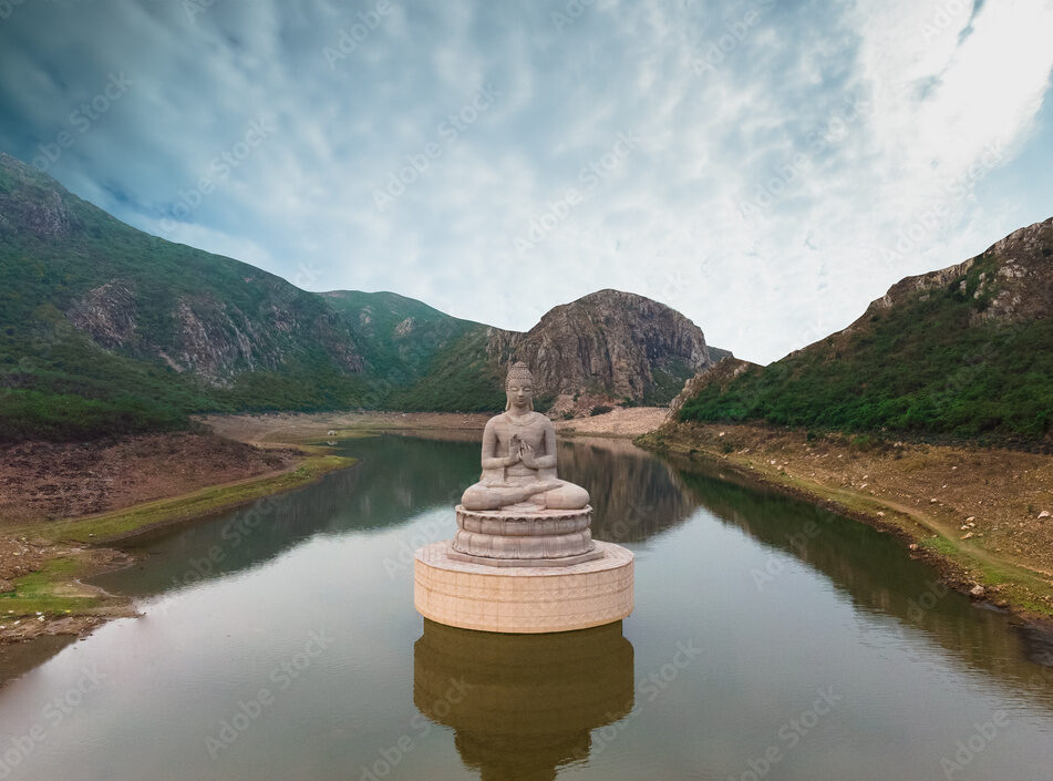 Serene in places to visit in Bihar, with its peace pagoda and hot springs.