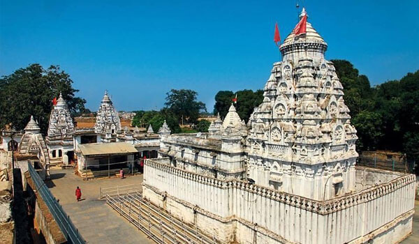 Ancient Rajim temples showcasing spiritual architecture in Chhattisgarh.