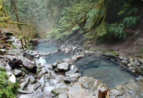 Reshi Hot Springs, a secluded natural thermal spring by the Reshi River, perfect for relaxation in Sikkim.