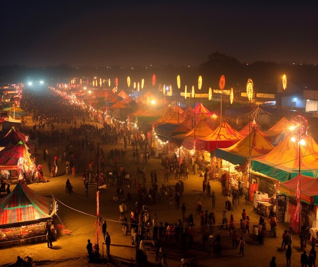 Elephants and traders at Sonepur Mela, Bihar's iconic cattle fair