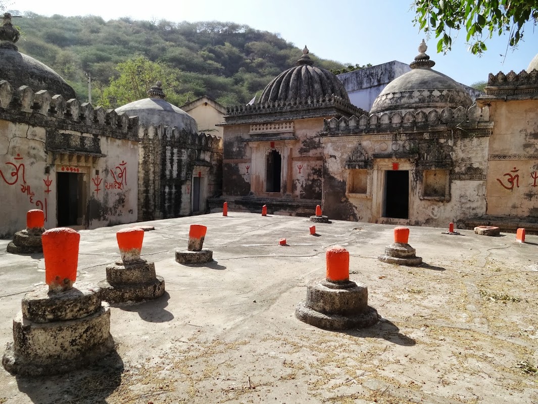 Ancient Than Monastery amidst natural trails in Gujarat