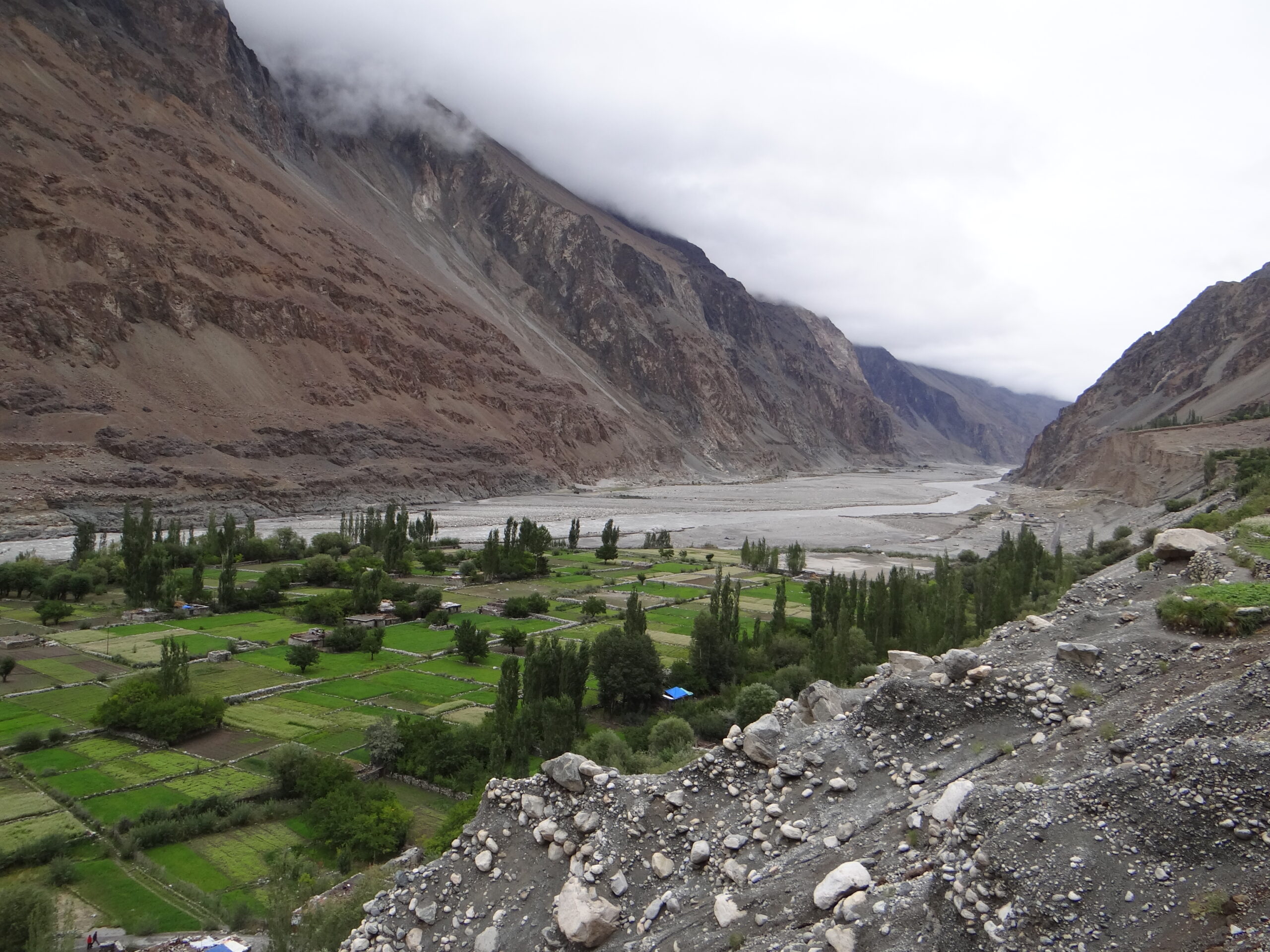 Turtuk Village in Ladakh, one of the northernmost Indian settlements.