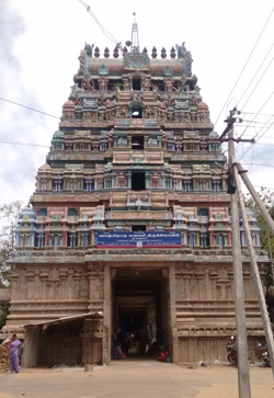 Ancient forest temple with exquisite carvings near Puducherry