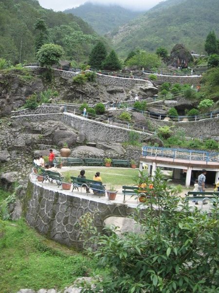 It is a serene spot nestled amidst the hills