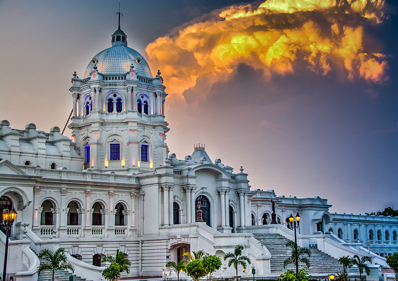 It is a beautiful temple with museum inside located in Agartala.