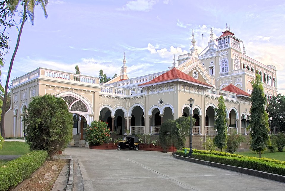 Aga Khan Palace in Pune stands as a symbol of India's freedom movement.