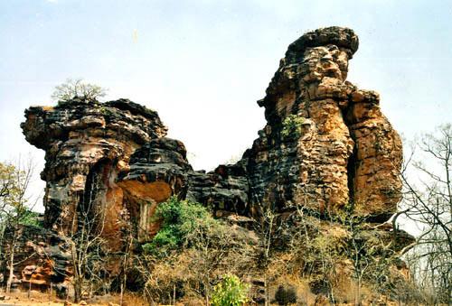 Bhimbetka Rock Shelters, among most historical places to visit near Bhopal
