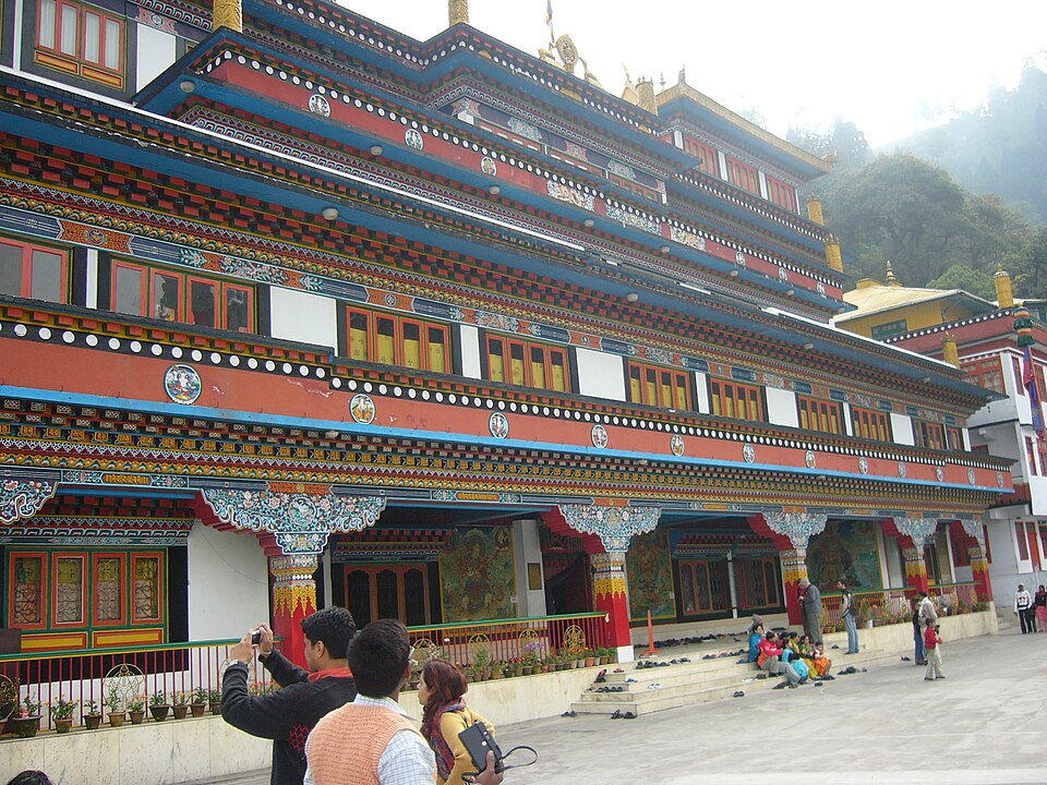 First Buddha temple of west Bengal.