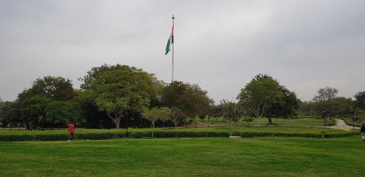 Central Park in Jaipur is a green space with walking trails and musical fountains.