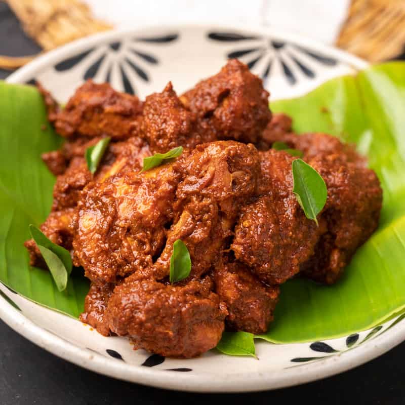 Fiery Mangaluru-style chicken ghee roast