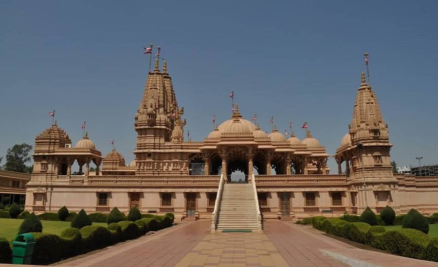 Intricate carvings in Chintamani Jain Temple Surat